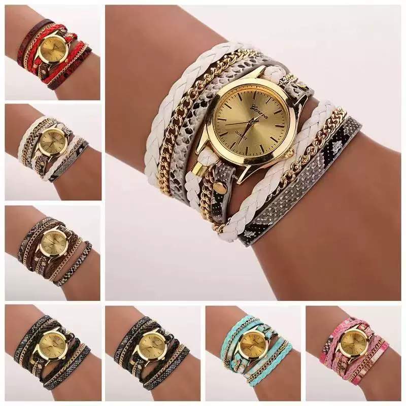 Wholesale Quartz Watch With Imitation Ceramic Alloy Case Imitation Leather Band Round Dial Roman Numeral Scale Suitable For Men