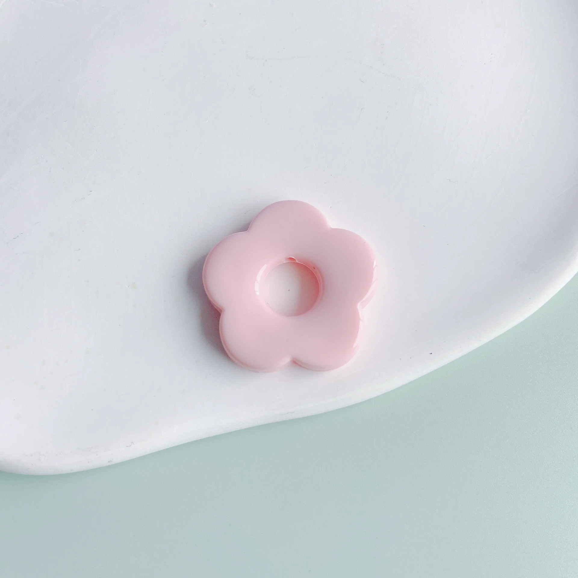 Wholesale Resin And Plastic Flower Earrings Accessories With Environmental Protection Treatment For Diy Jewelry - Image 32