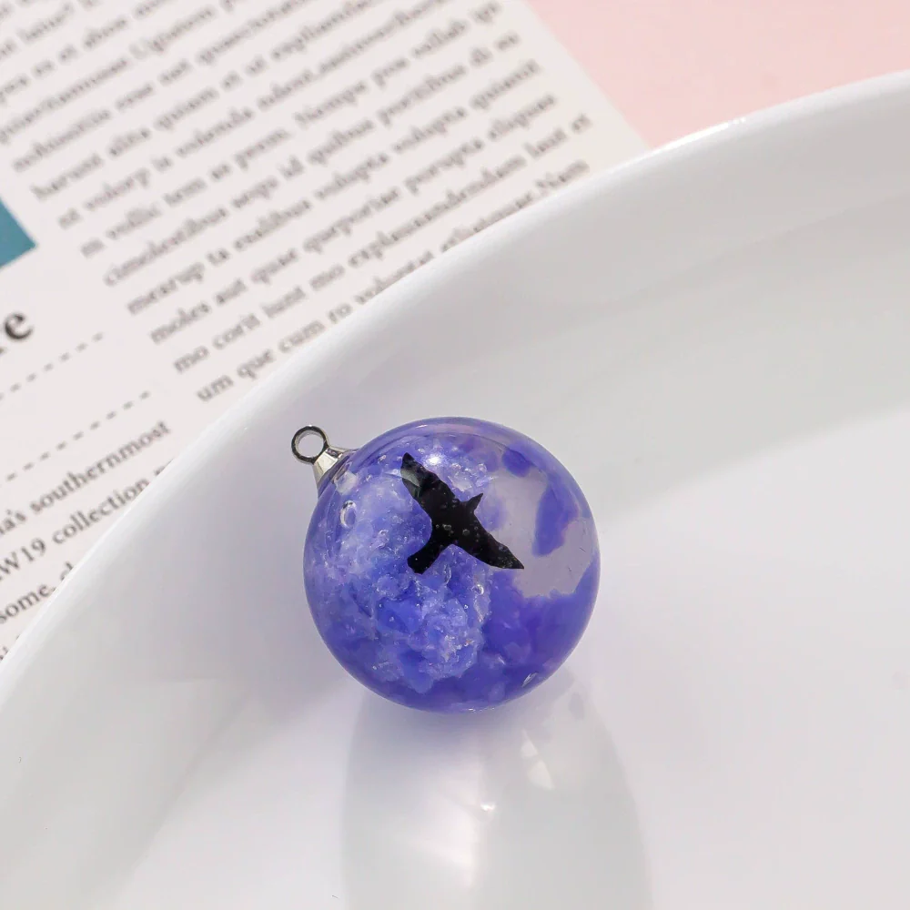 Wholesale Resin And Plastic Natural Style Luminous Blue Sky White Cloud Big Goose Epoxy Necklace Pendant Jewelry - Image 15