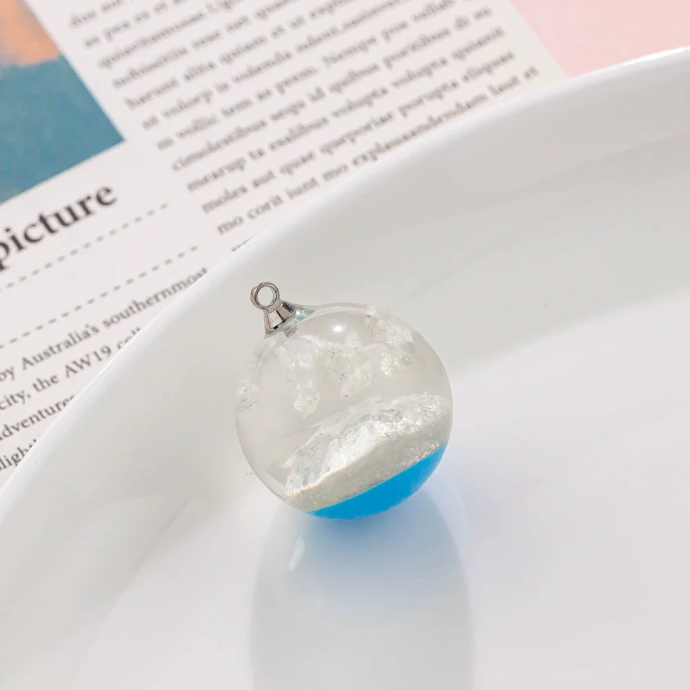 Wholesale Resin And Plastic Natural Style Luminous Blue Sky White Cloud Big Goose Epoxy Necklace Pendant Jewelry - Image 19