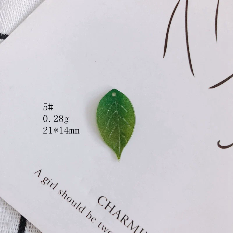 Wholesale Resin Jewelry Accessories With Simulation Flower Petals And Leaves For Diy Earrings Environmentally Protected - Image 10