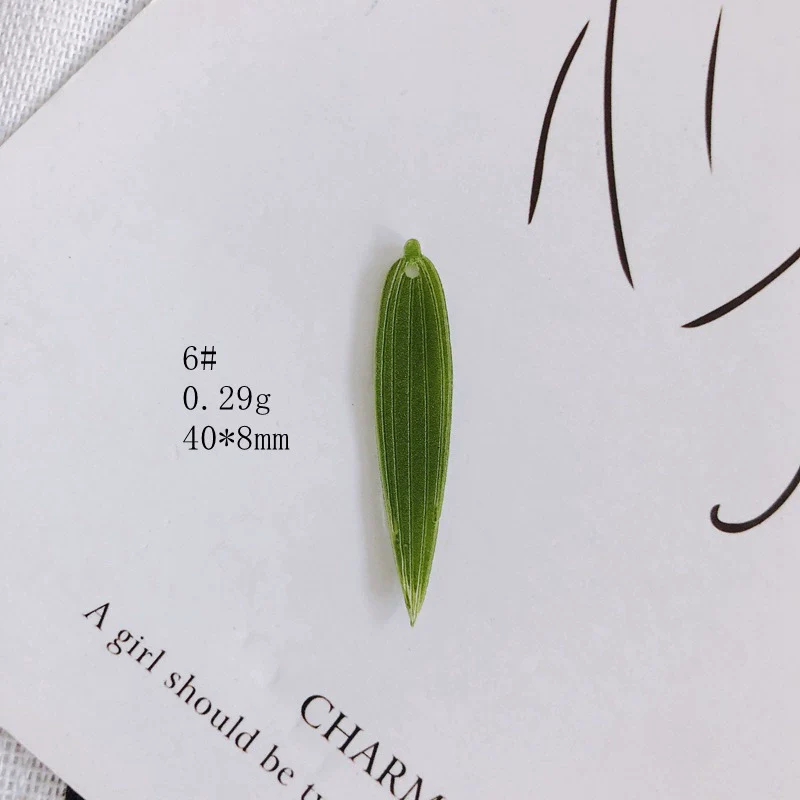 Wholesale Resin Jewelry Accessories With Simulation Flower Petals And Leaves For Diy Earrings Environmentally Protected - Image 11