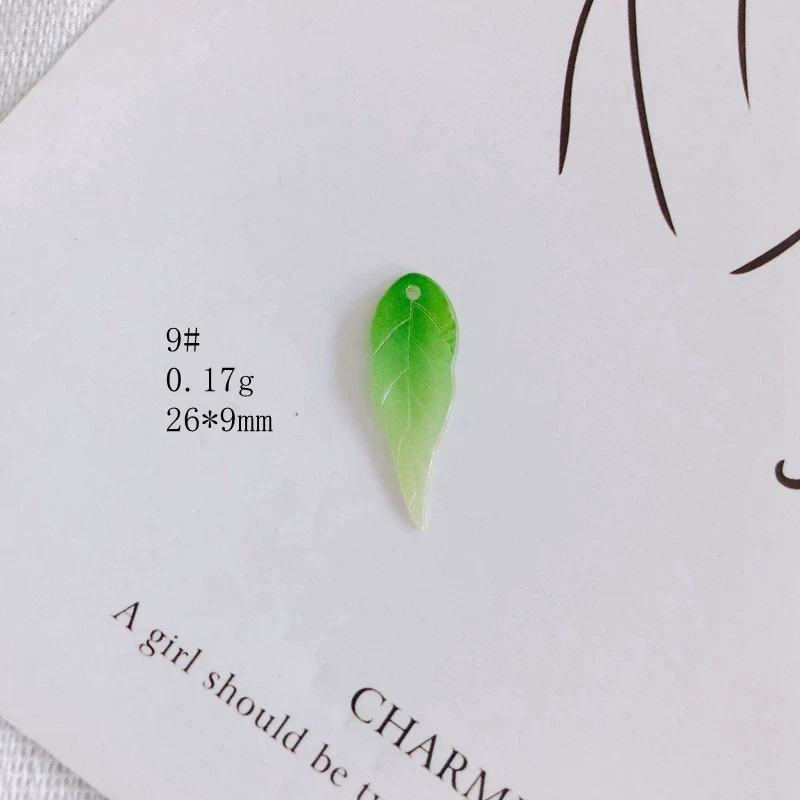 Wholesale Resin Jewelry Accessories With Simulation Flower Petals And Leaves For Diy Earrings Environmentally Protected - Image 14