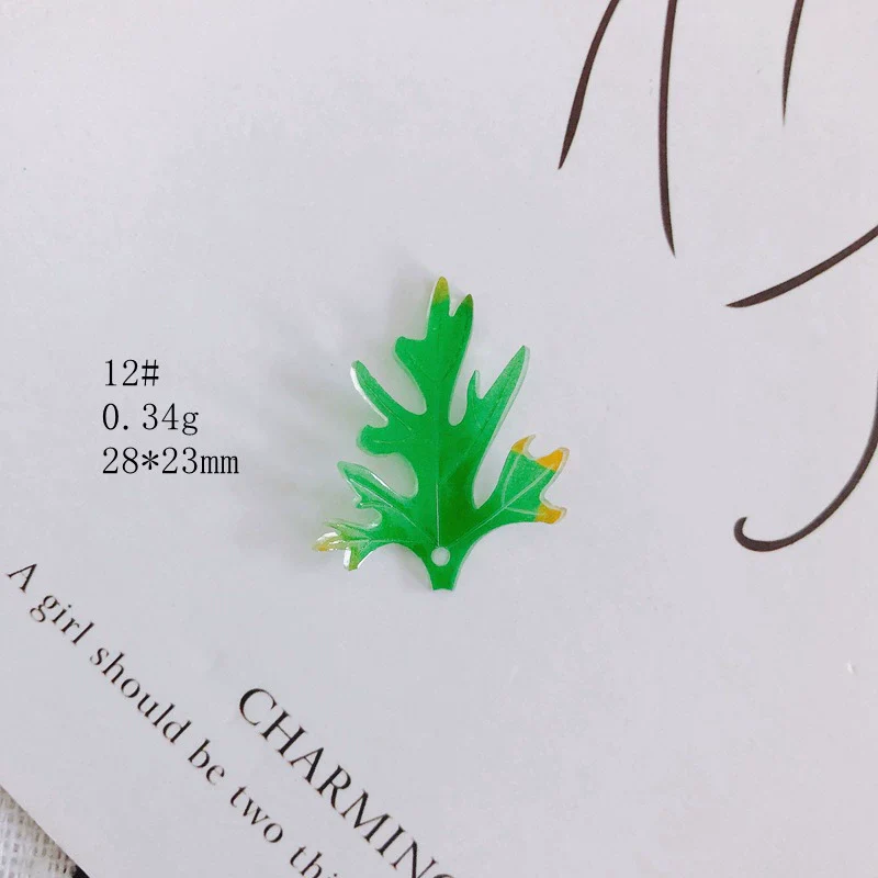 Wholesale Resin Jewelry Accessories With Simulation Flower Petals And Leaves For Diy Earrings Environmentally Protected - Image 17