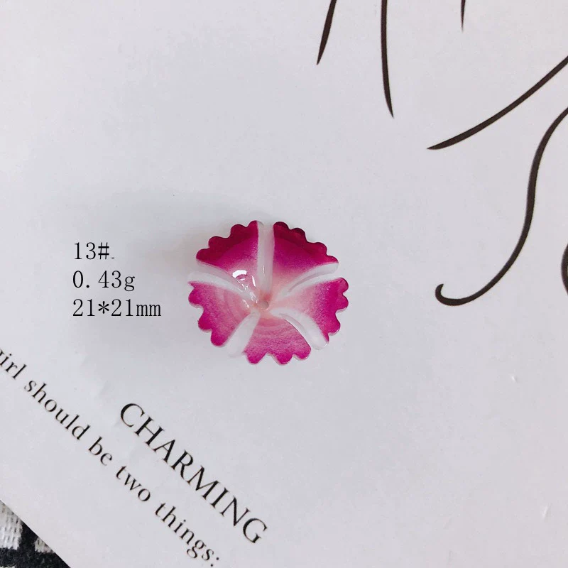 Wholesale Resin Jewelry Accessories With Simulation Flower Petals And Leaves For Diy Earrings Environmentally Protected - Image 18