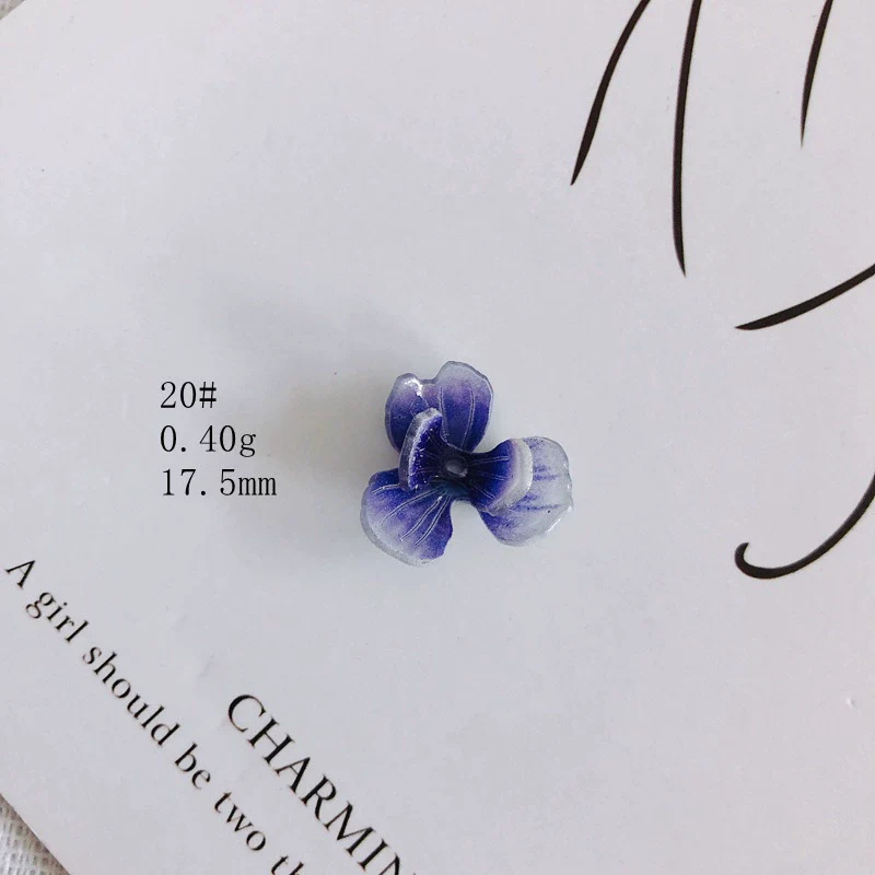 Wholesale Resin Jewelry Accessories With Simulation Flower Petals And Leaves For Diy Earrings Environmentally Protected - Image 25