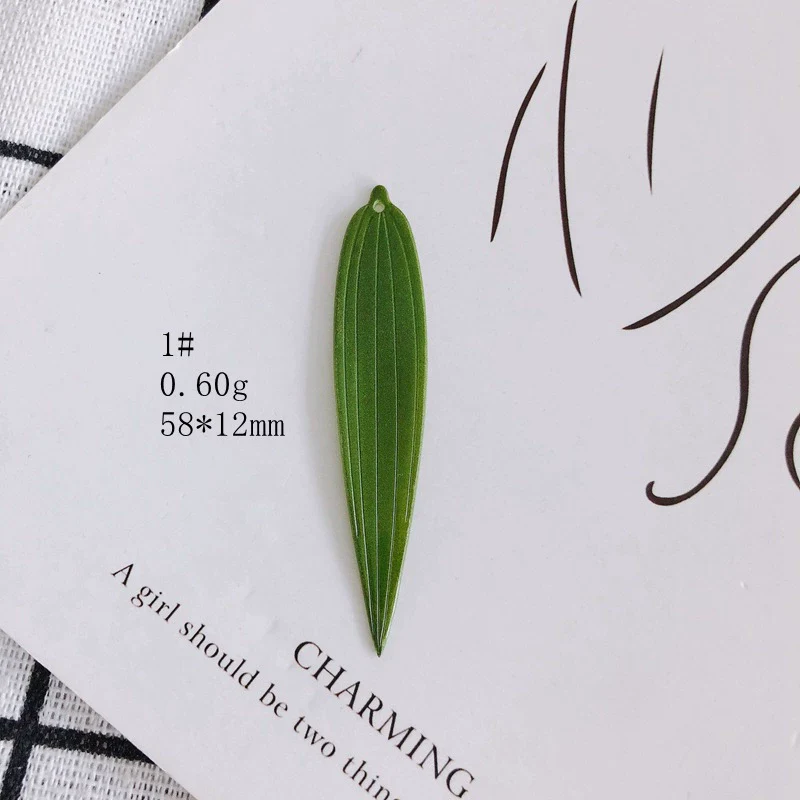 Wholesale Resin Jewelry Accessories With Simulation Flower Petals And Leaves For Diy Earrings Environmentally Protected - Image 6