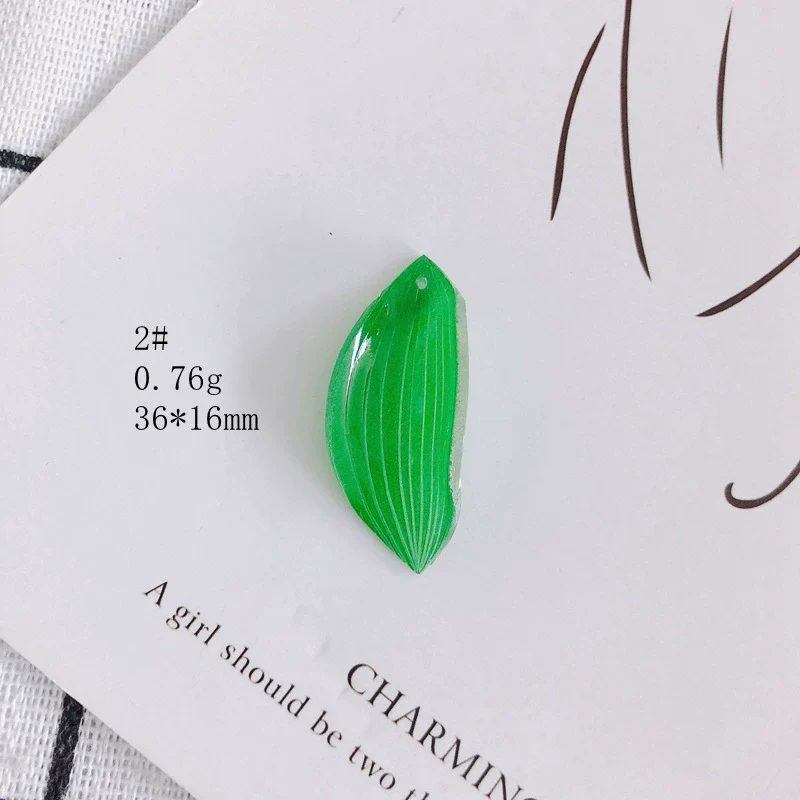 Wholesale Resin Jewelry Accessories With Simulation Flower Petals And Leaves For Diy Earrings Environmentally Protected - Image 7