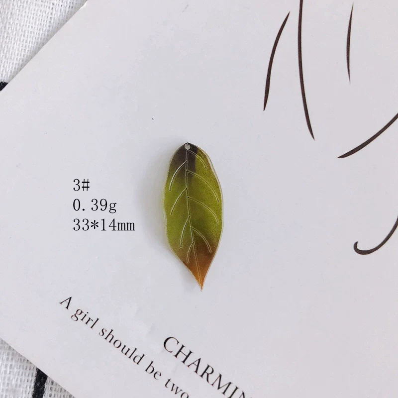 Wholesale Resin Jewelry Accessories With Simulation Flower Petals And Leaves For Diy Earrings Environmentally Protected - Image 8