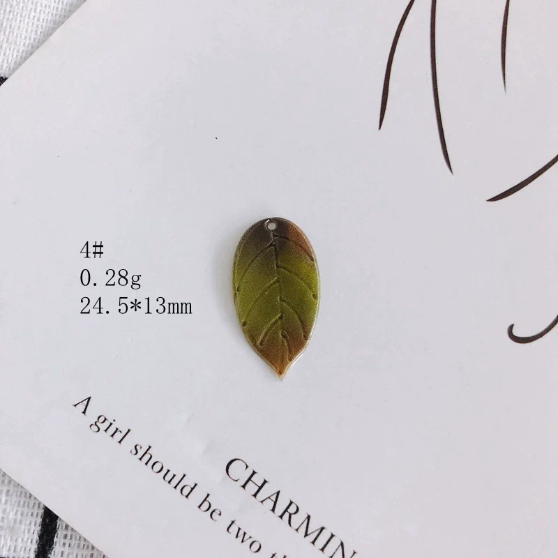 Wholesale Resin Jewelry Accessories With Simulation Flower Petals And Leaves For Diy Earrings Environmentally Protected - Image 9
