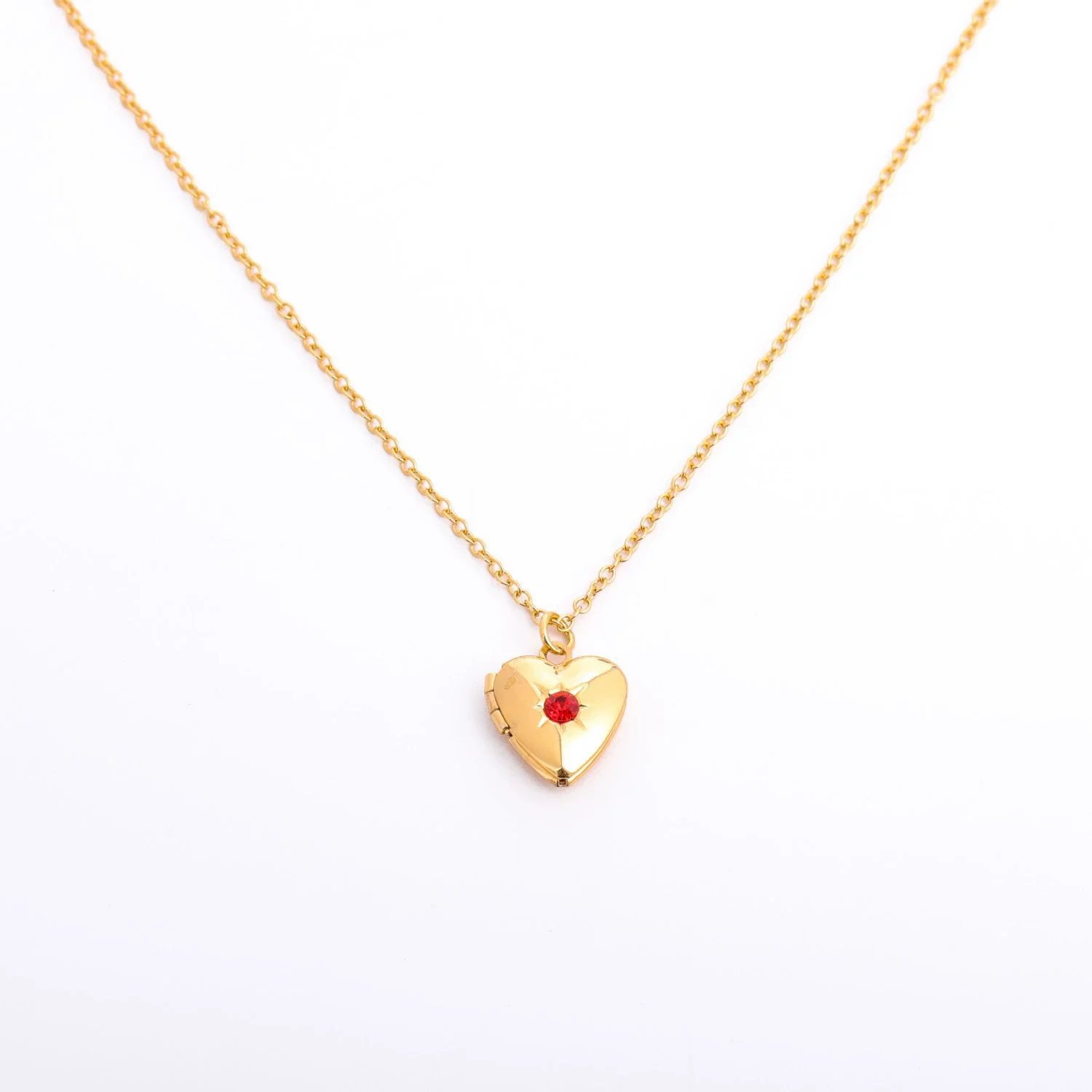 Wholesale Retro Diamond Heartshaped Titanium Steel And Copper Necklace For Women - Image 6