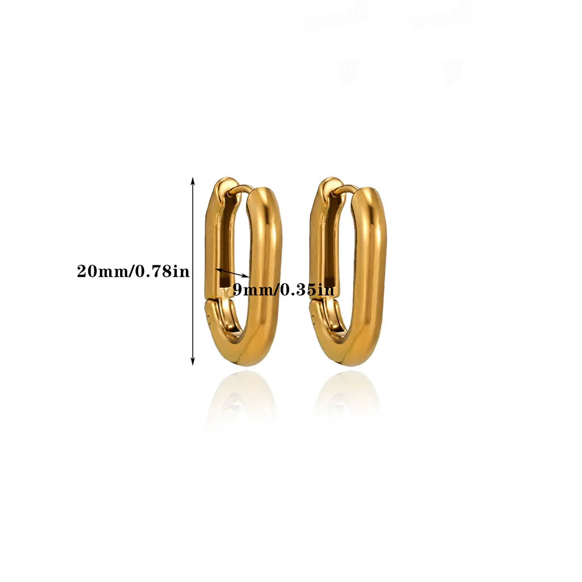 Wholesale Retro Elegant Highend Women's Gold Plated Stainless Steel Heart Sun Flower Geometric Round Earrings - Image 10