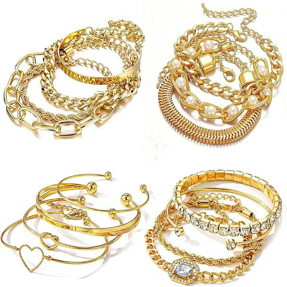 Wholesale Retro Metal Geometric Style Electroplated Unisex Bracelet