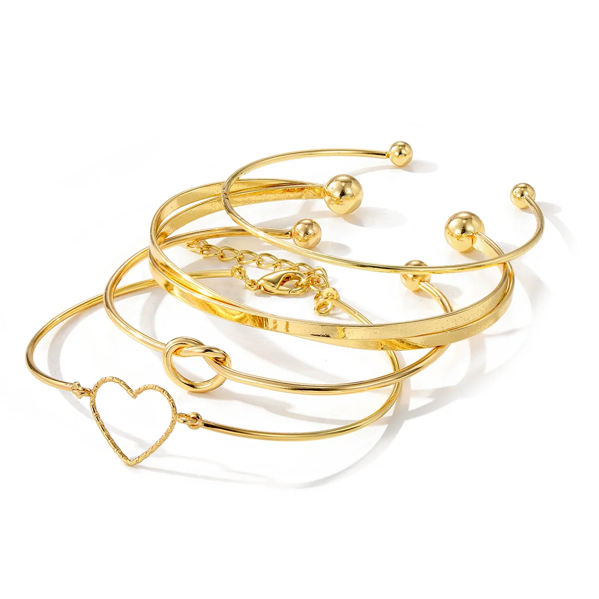Wholesale Retro Metal Geometric Style Electroplated Unisex Bracelet - Image 7