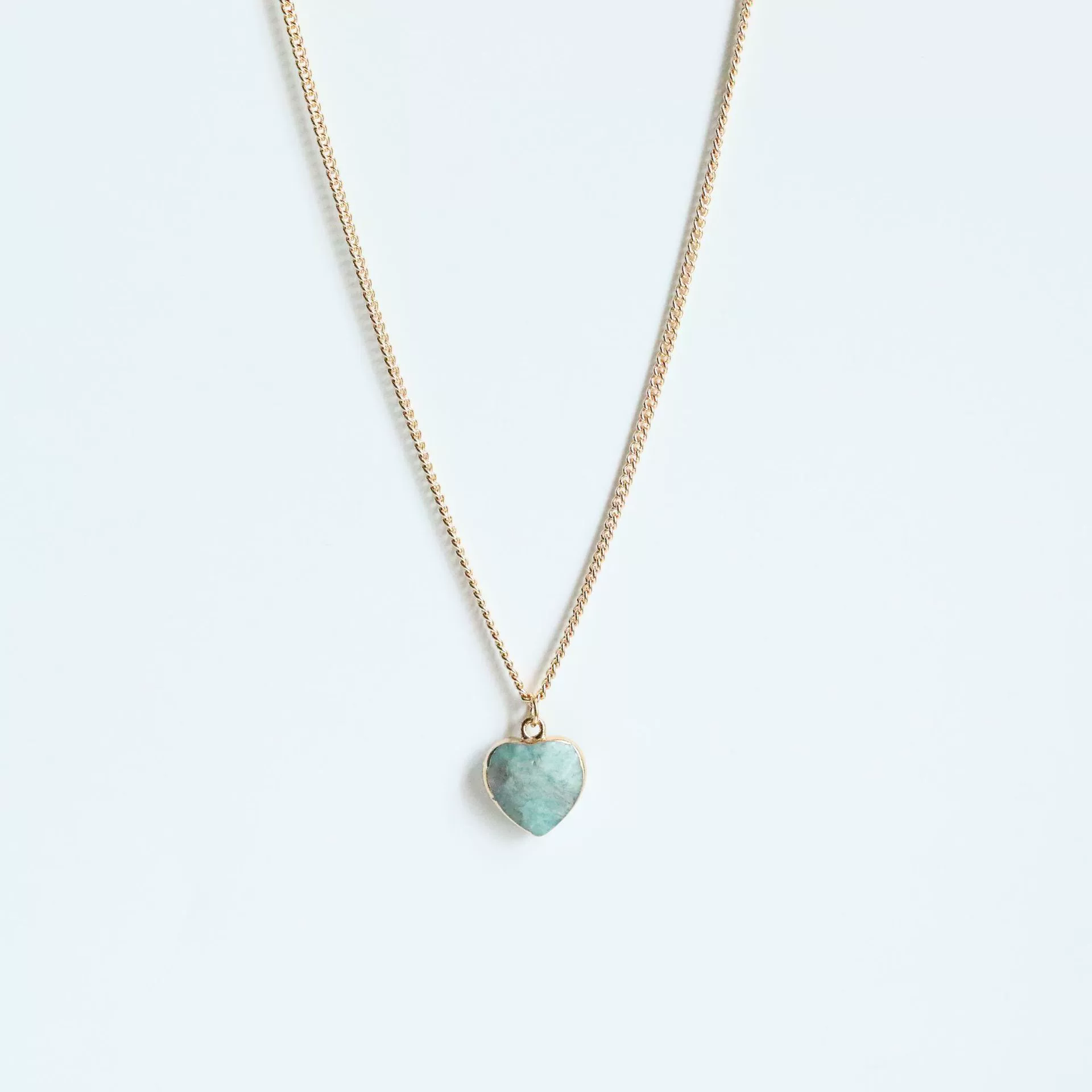 Wholesale Retro Style Geometric Natural Stone And Copper Electroplated Ochain Pendant Necklace For Unisex - Image 9