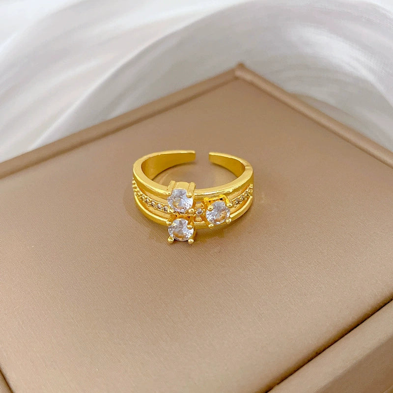 Wholesale Ring Brass The Crown Cartoon Style Electroplated - Image 4