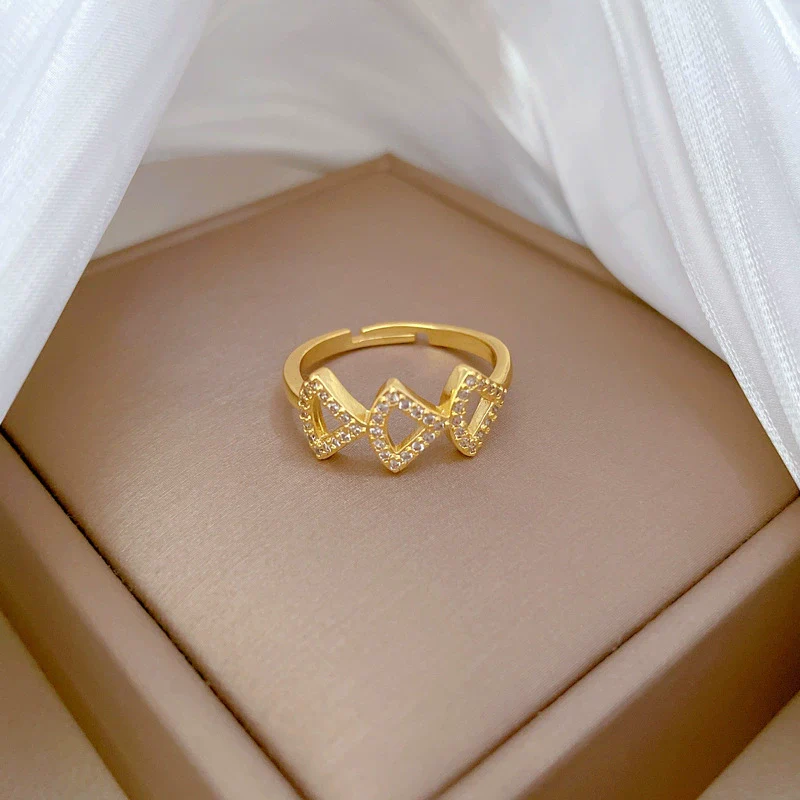 Wholesale Ring Brass The Crown Cartoon Style Electroplating - Image 3