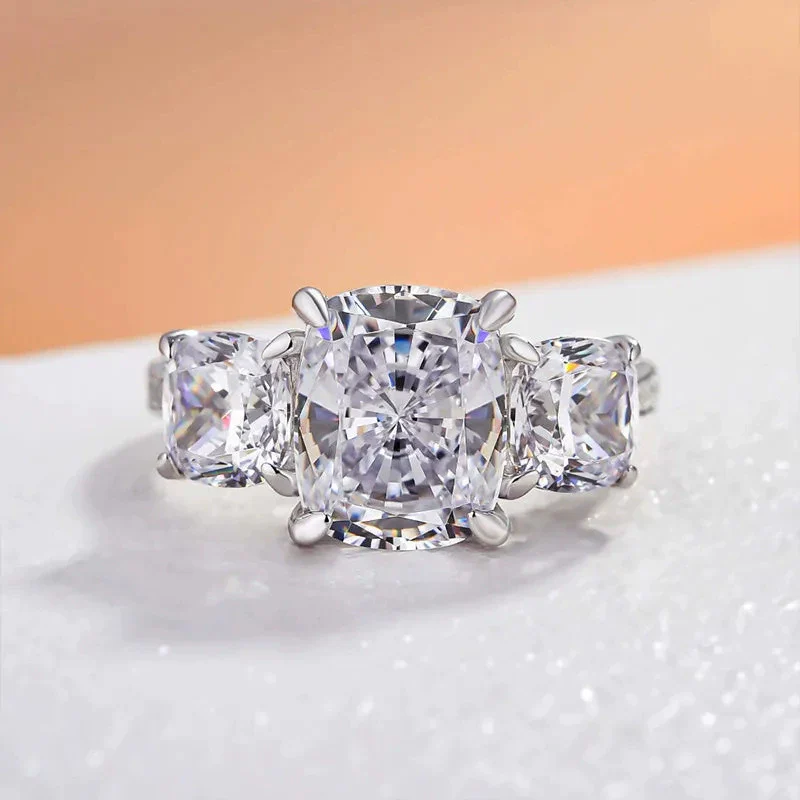 Wholesale Ring Copper Geometric Style Inlaid Zircon For Women - Image 6