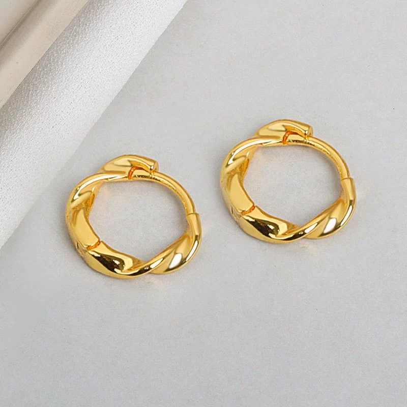 Wholesale S925 Sterling Silver Earrings Natural Style