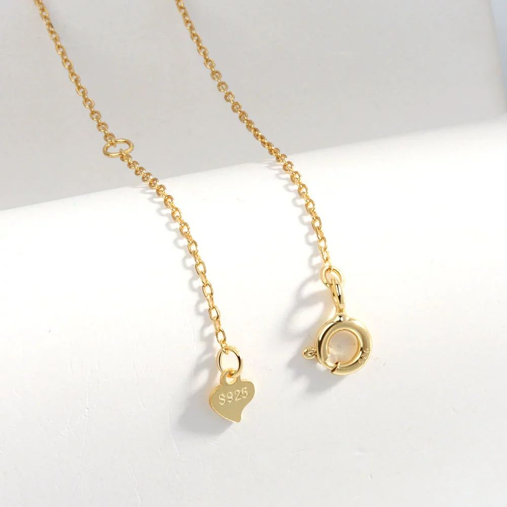 Wholesale S925 Sterling Silver Fish Shaped Pendant Necklace With Electroplating Treatment And Cross Chain - Image 3