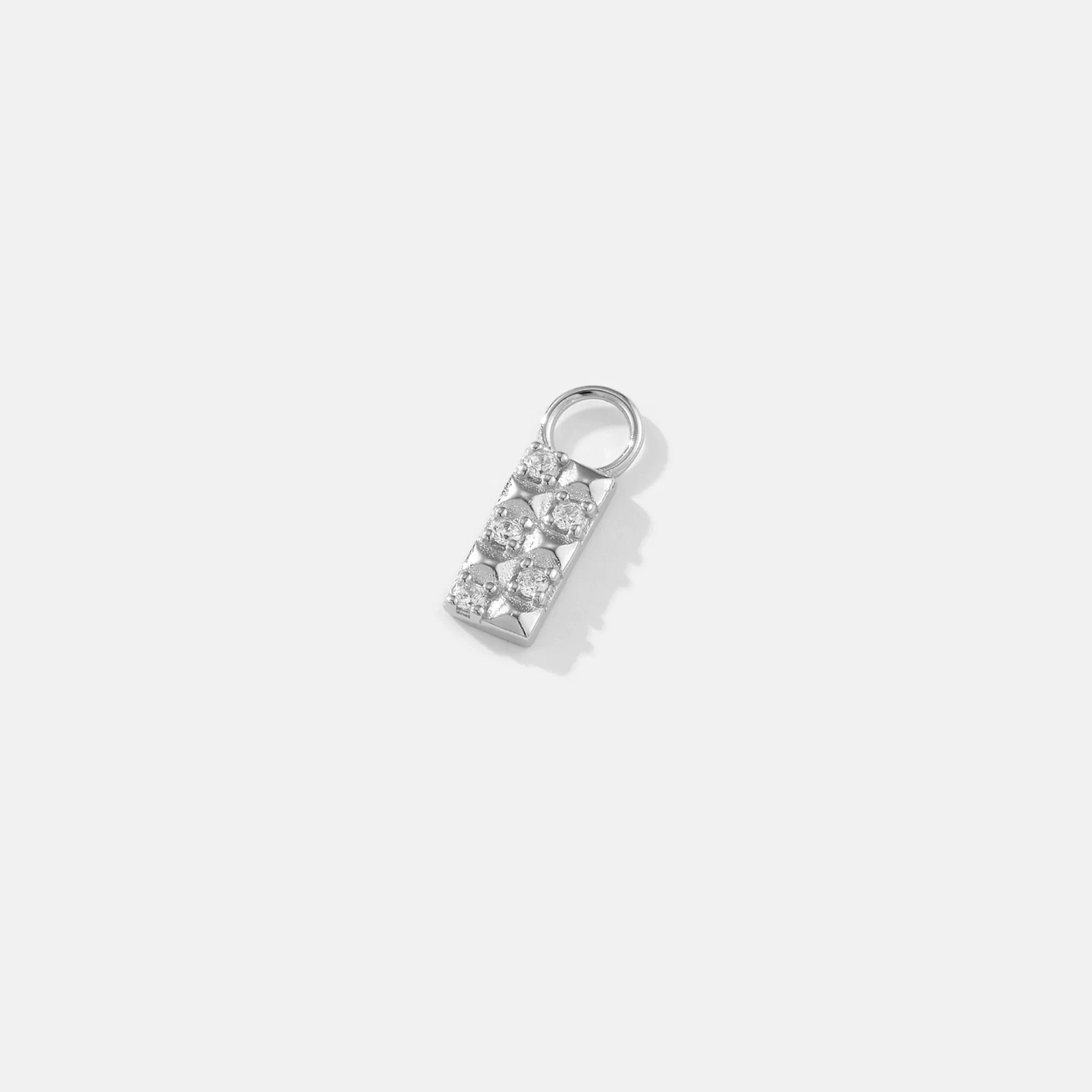 Wholesale S925 Sterling Silver Micro Inlaid Zircon Earrings Pendant Unisex Fashion Accessories - Image 12