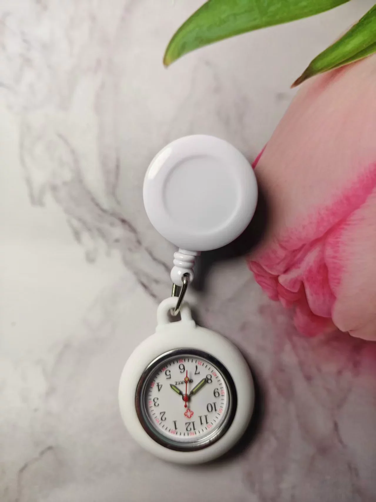 Wholesale Silicone Casual Universal Wristwatch With Round Dial Plastic Case Stainless Steel Buckle Spiral Crown And Ordinary Glass Mirror - Image 15