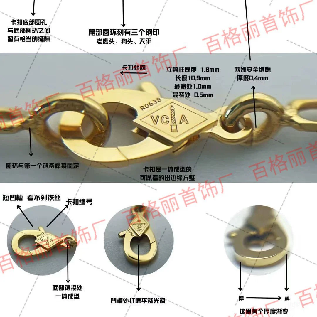 Wholesale Silver Fourleaf Clover And Flower Style Bracelet Set With Gems - Image 3