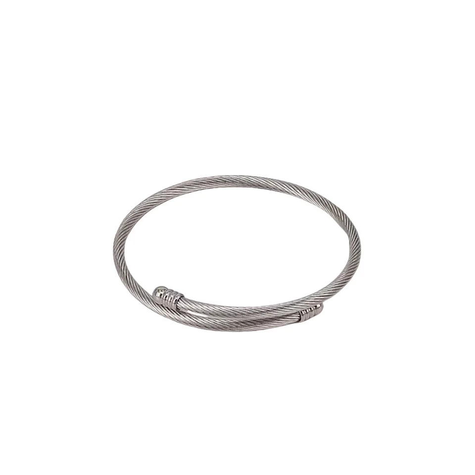 Wholesale Silver Plated Electroplated Clover And Ocean Heart Bracelet For Women Light Luxury Retro Style - Image 10