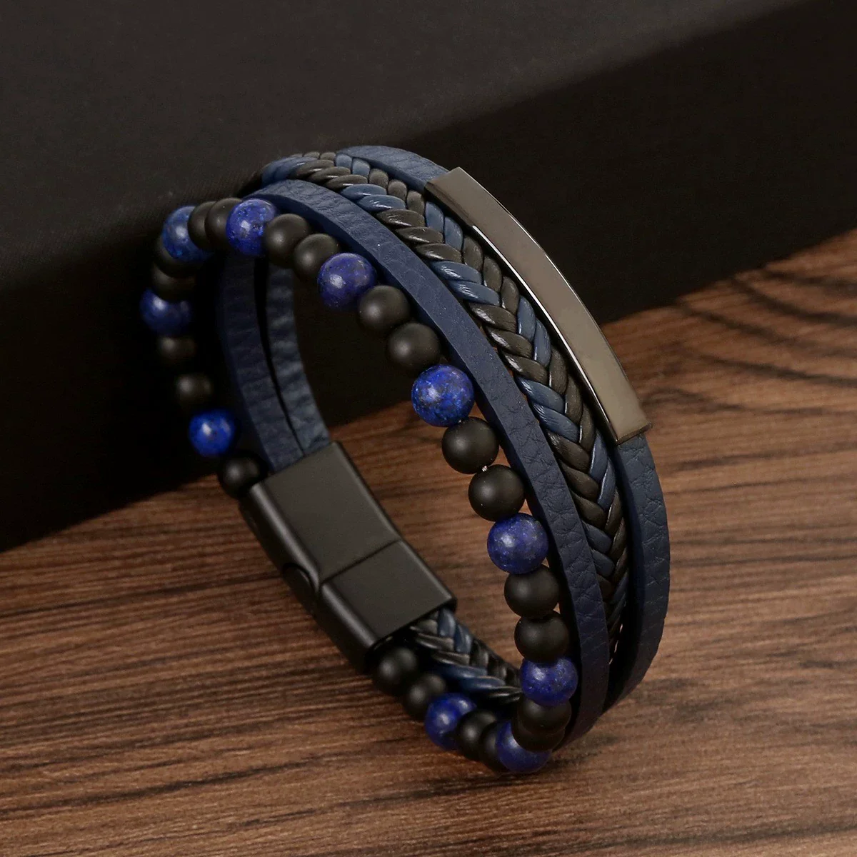 Wholesale Simple Alloy Handwoven Electroplated Pendant Bracelet Jewelry For Men And Women - Image 8