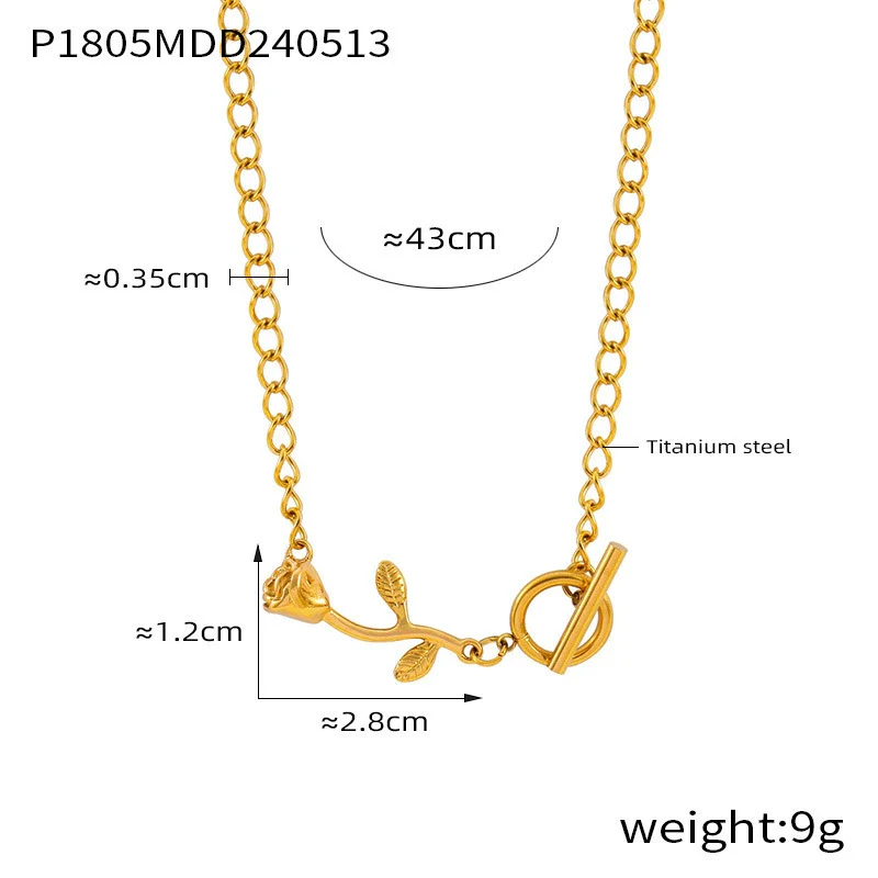 Wholesale Simple Electroplated Heartshaped Titanium Steel Pendant Necklace For Women - Image 7