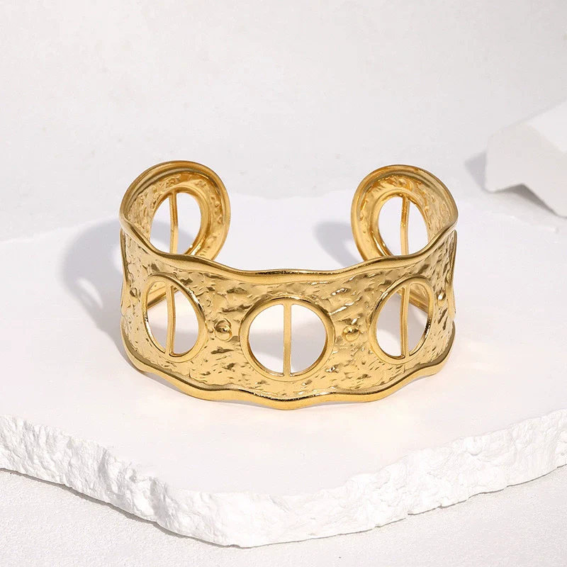 Wholesale Simple Electroplated Stainless Steel Bracelet - Image 4