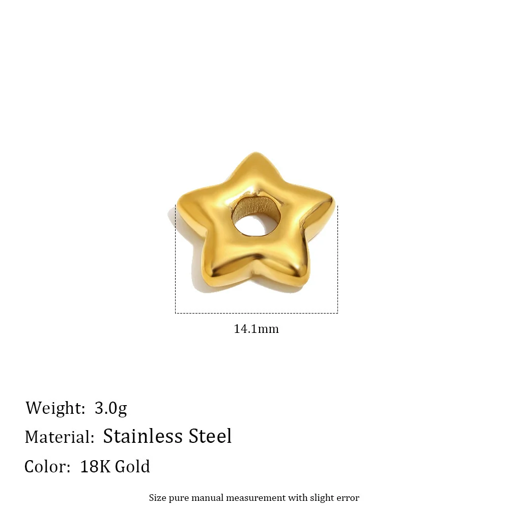 Wholesale Simple Geometric Round Stainless Steel Vacuum Plated Ring Pendant Jewelry - Image 8