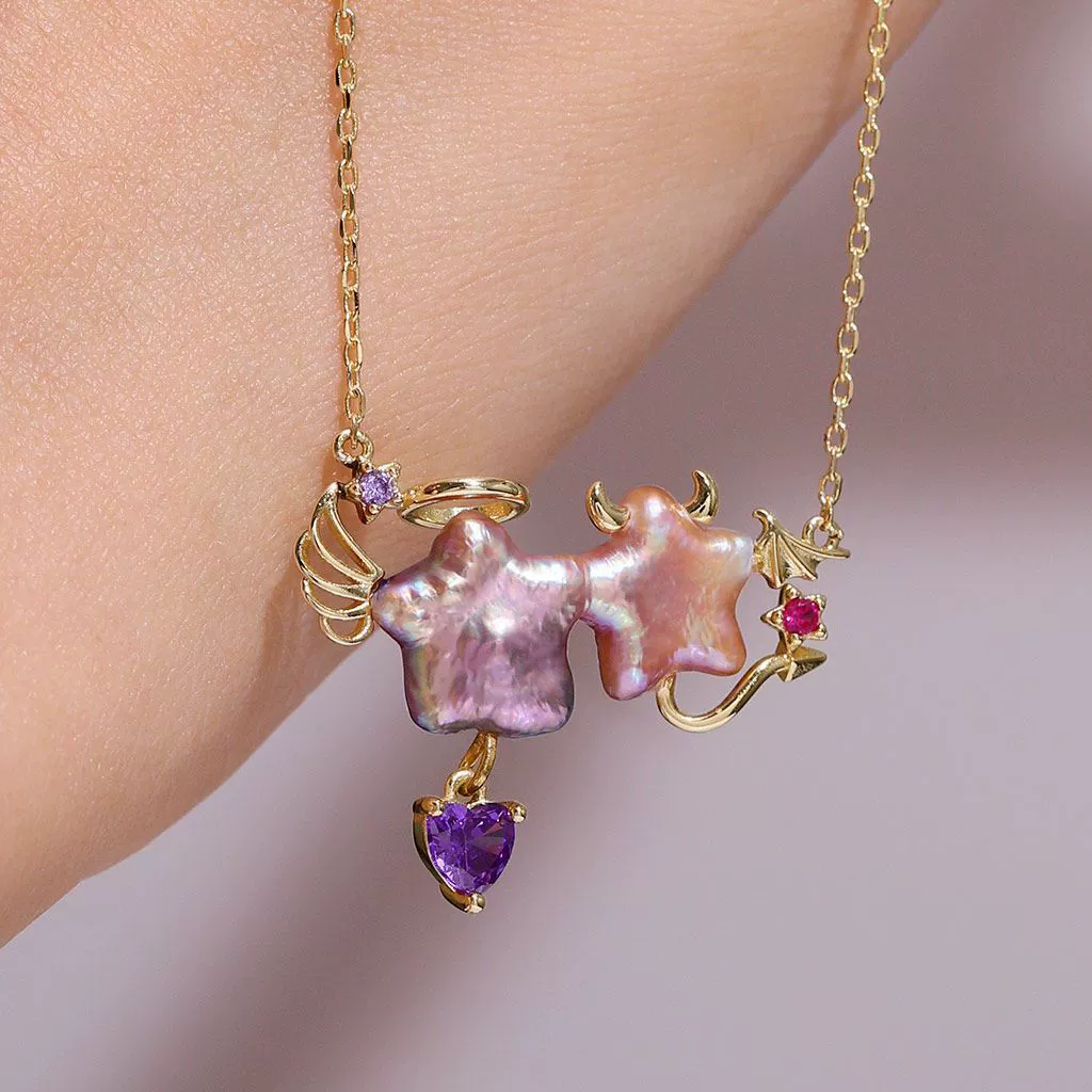 Wholesale Simple Heart Shape Copper Electroplated Clavicle Necklace Unisex - Image 2