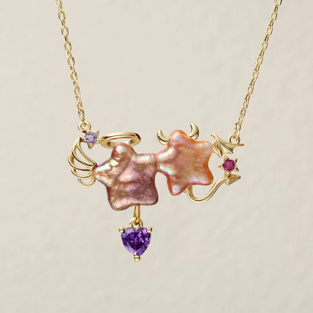 Wholesale Simple Heart Shape Copper Electroplated Clavicle Necklace Unisex - Image 4