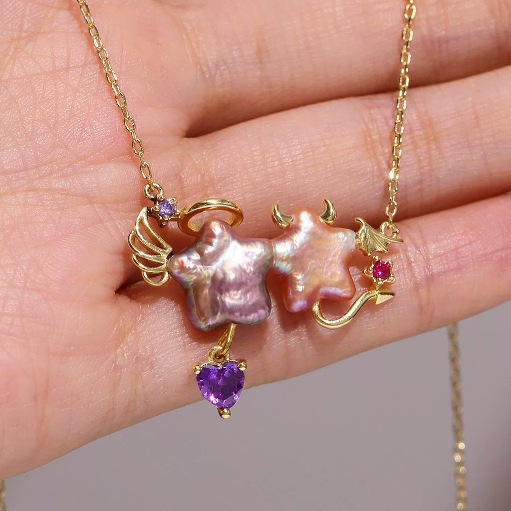Wholesale Simple Heart Shape Copper Electroplated Clavicle Necklace Unisex - Image 6