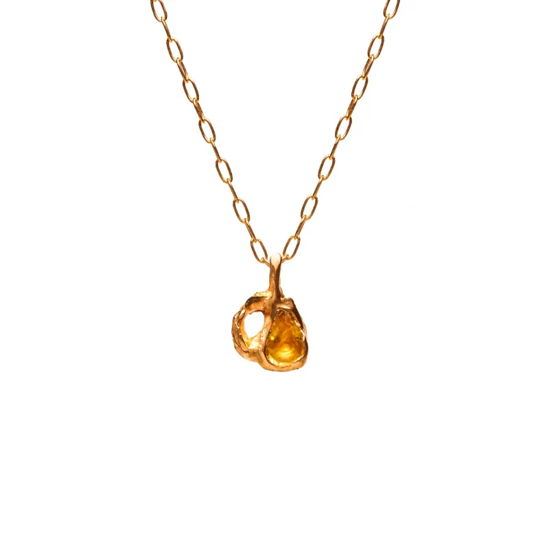 Wholesale Simple Heart Shape Electroplated Gold Color Retention Copper Pendant Necklace Clavicle Chain For Unisex - Image 16