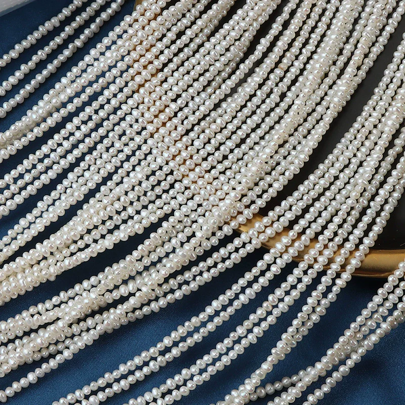 Wholesale Small Potato Natural Freshwater Pearl Necklace - Image 4