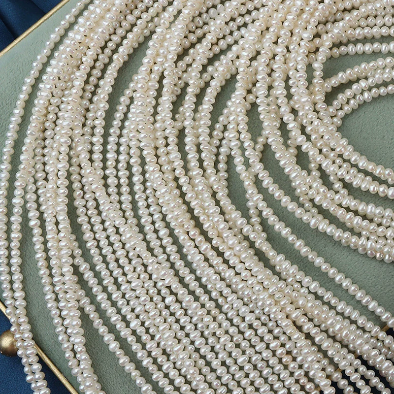 Wholesale Small Potato Natural Freshwater Pearl Necklace - Image 5