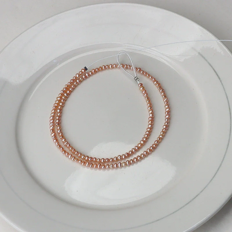 Wholesale Small Potato Natural Freshwater Pearl Necklace - Image 7