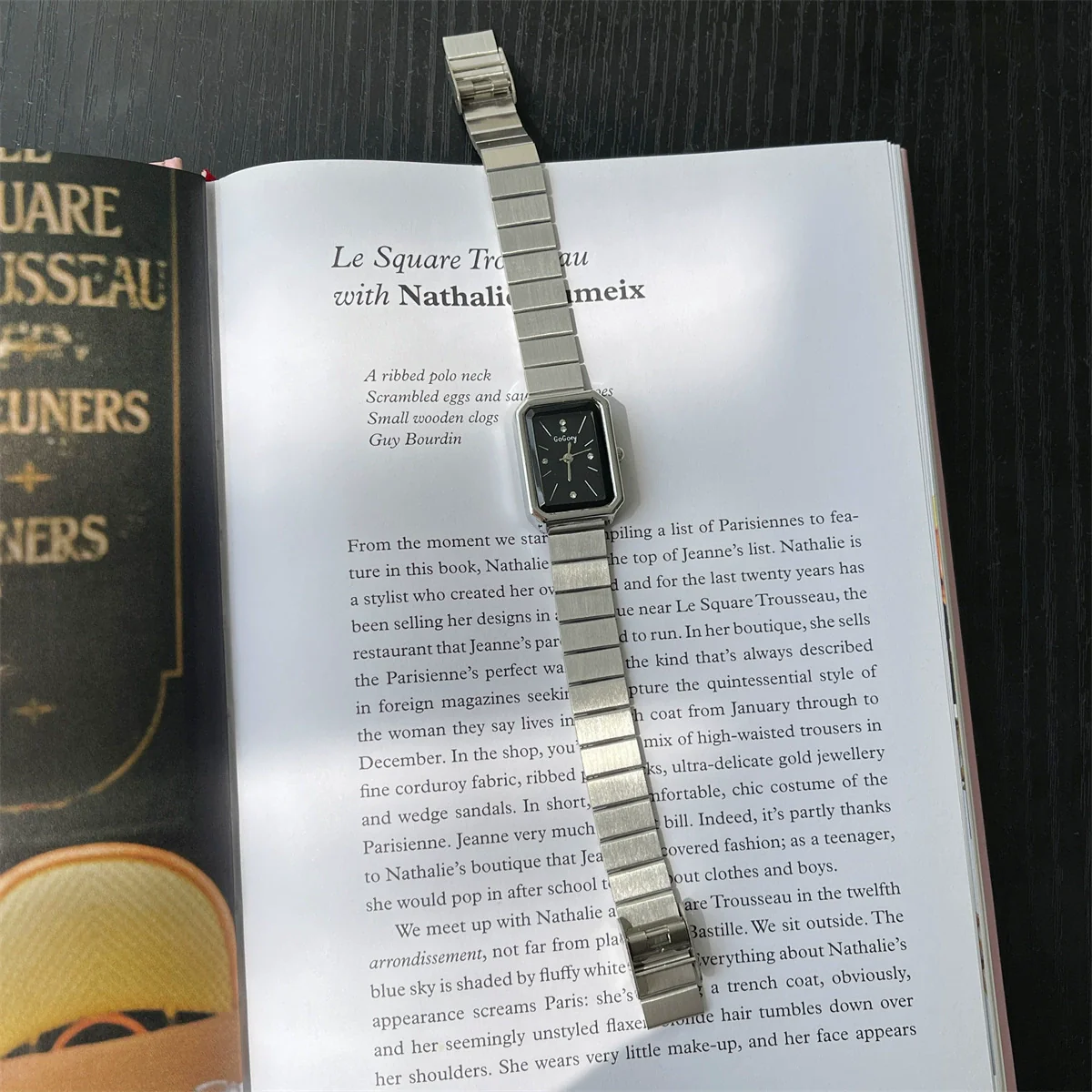 Wholesale Square Metal Quartz Watch With Simple Texture For Female Students High End Sense Cold Niche Ins Style - Image 7