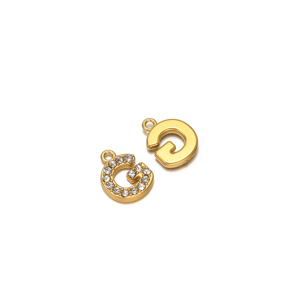 Wholesale Stainless Steel 18K Gold Plated Letter Pendants For Necklace Accessories - Image 11