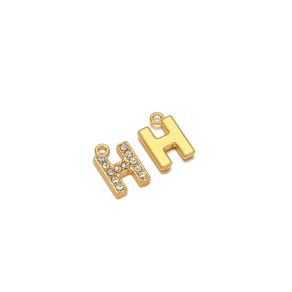 Wholesale Stainless Steel 18K Gold Plated Letter Pendants For Necklace Accessories - Image 12