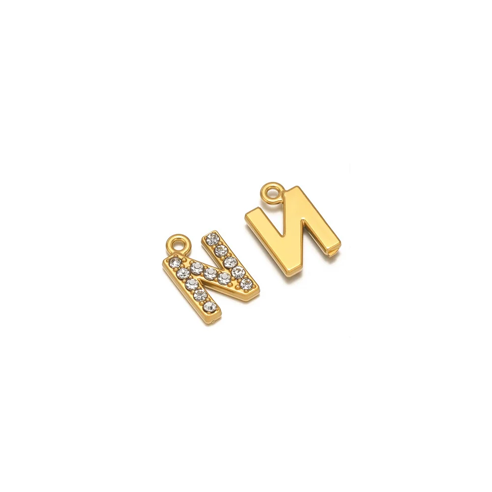 Wholesale Stainless Steel 18K Gold Plated Letter Pendants For Necklace Accessories - Image 18