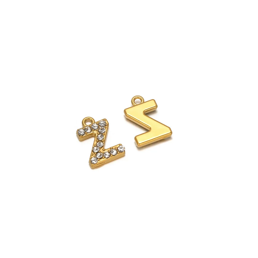 Wholesale Stainless Steel 18K Gold Plated Letter Pendants For Necklace Accessories - Image 30