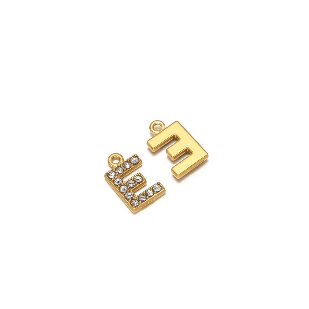 Wholesale Stainless Steel 18K Gold Plated Letter Pendants For Necklace Accessories - Image 9