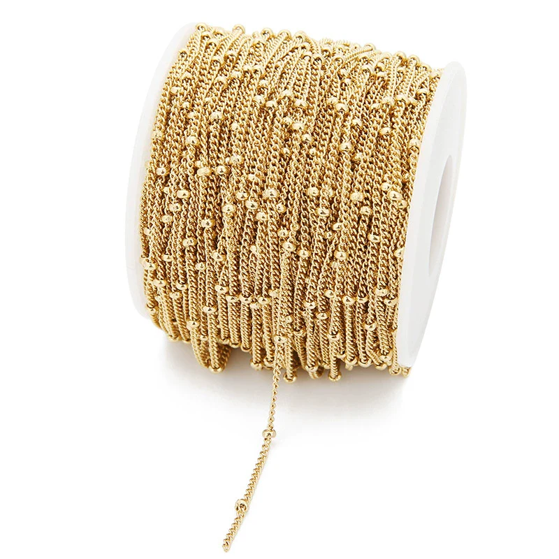 Wholesale Stainless Steel 18K Gold Plated Twist Chain Necklace Accessories - Image 4