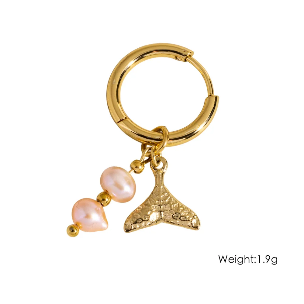 Wholesale Stainless Steel Animal Zodiac Original Design Hoop Earrings For Women With Vacuum In Furnace Electroplating - Image 13