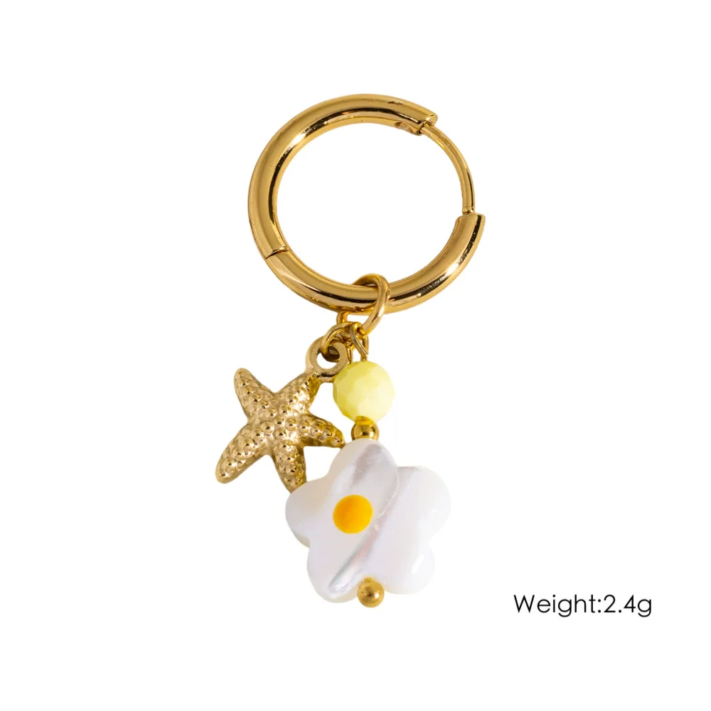 Wholesale Stainless Steel Animal Zodiac Original Design Hoop Earrings For Women With Vacuum In Furnace Electroplating - Image 7