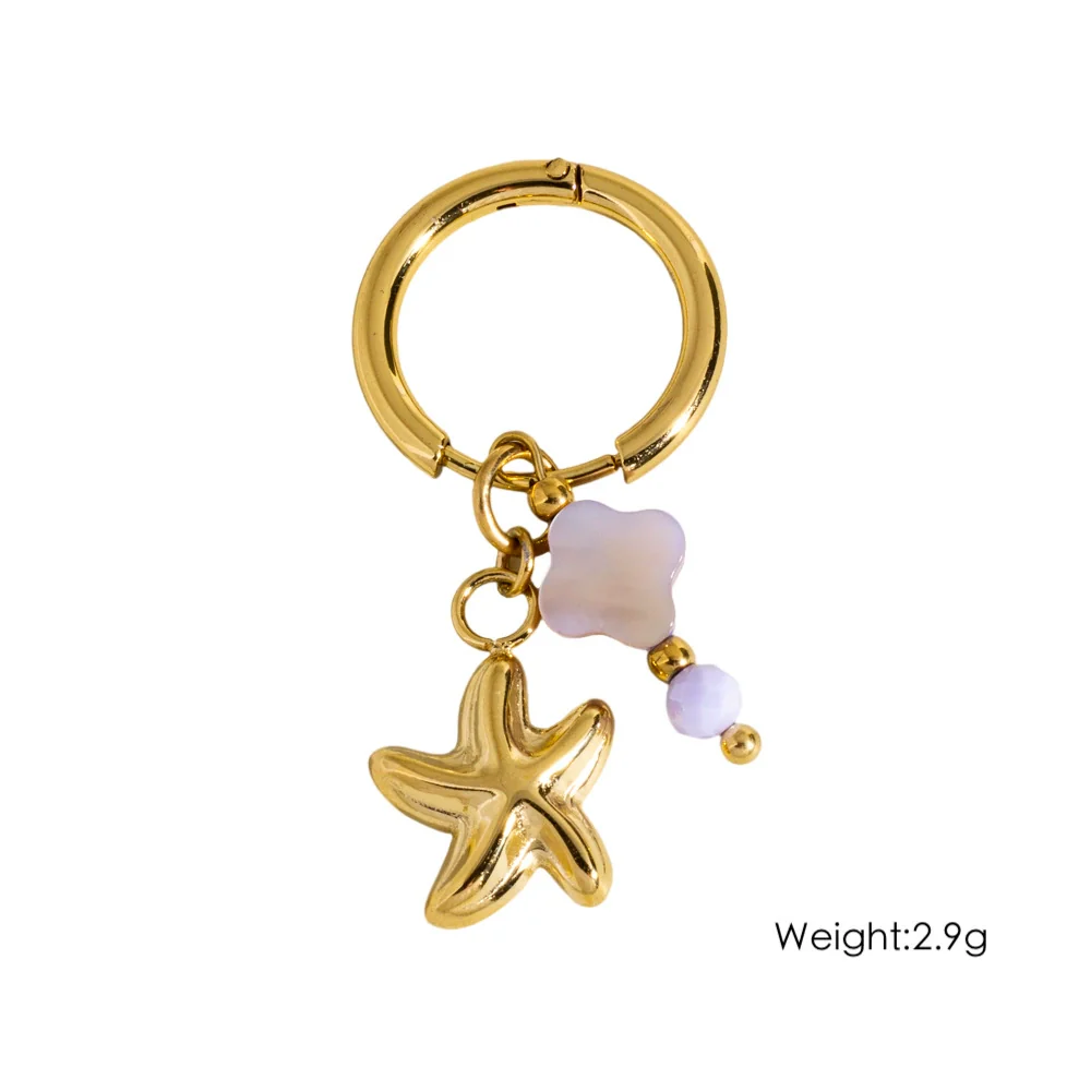 Wholesale Stainless Steel Animal Zodiac Original Design Hoop Earrings For Women With Vacuum In Furnace Electroplating - Image 9