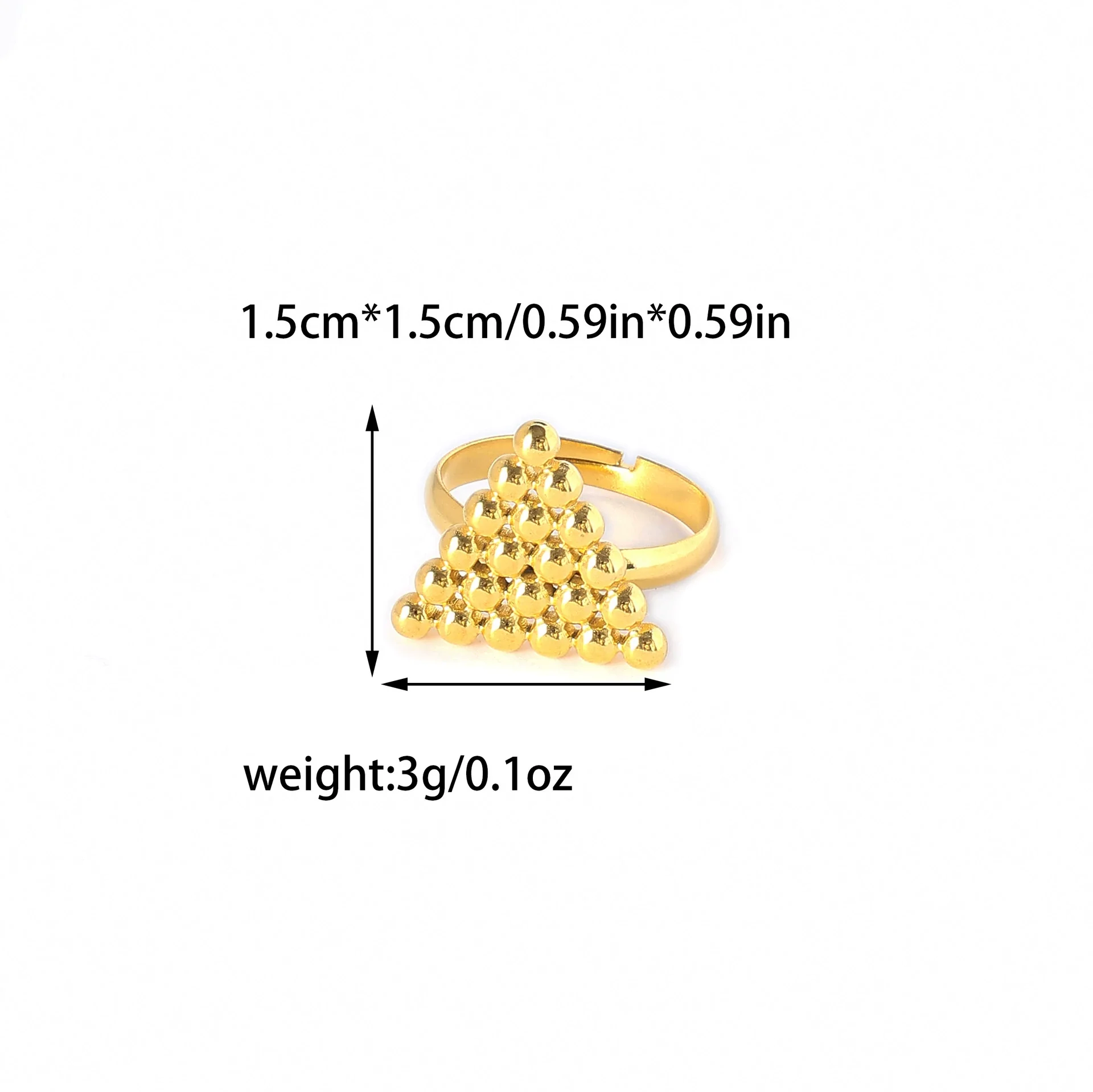 Wholesale Stainless Steel Bow Ring Electroplated Fashion Jewelry For Women - Image 7